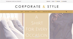 Desktop Screenshot of corporateandstyle.com